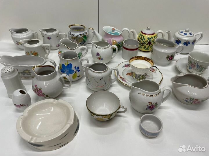 Посуда фарфоровая СССР, лфз, Кузнецов, дулево