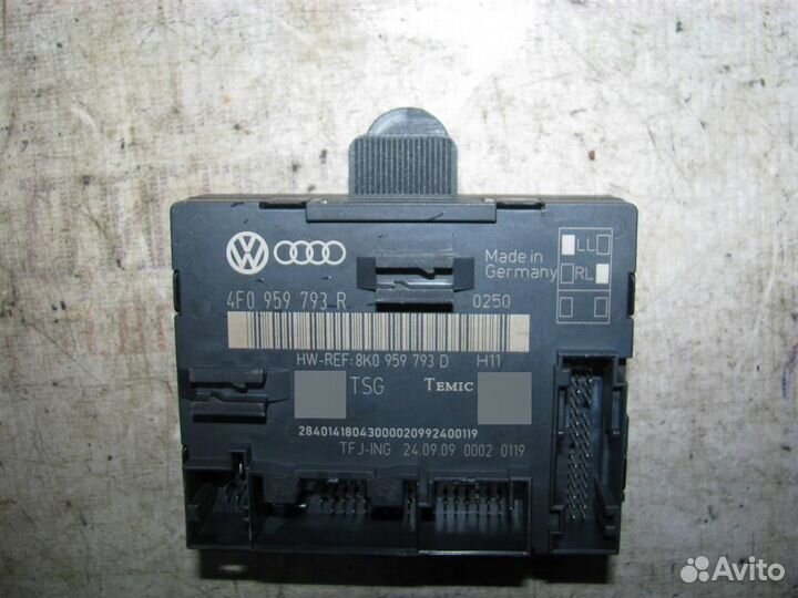 Блок комфорта Audi A6 (C6 4F) 2004-2011