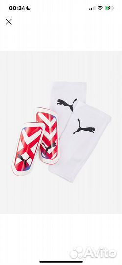 Футбольные щитки Puma р.155