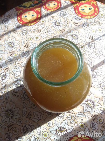 Мёд свежий разнотравье качка 2023 г