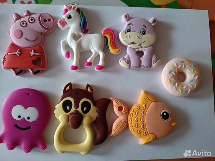 Силиконовые прорезыватели