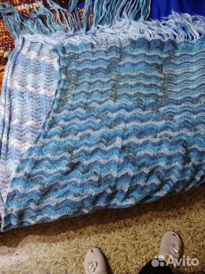 Шарф палантин ручная работа