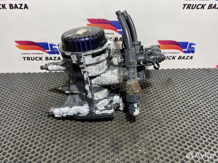 Кран управления тормозами прицепа