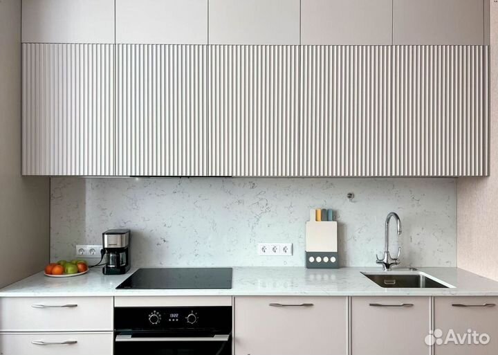 Кухня Розово-Алая напрямую от фабрики на заказ