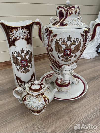 Самовар фарфоровый Дельта-х