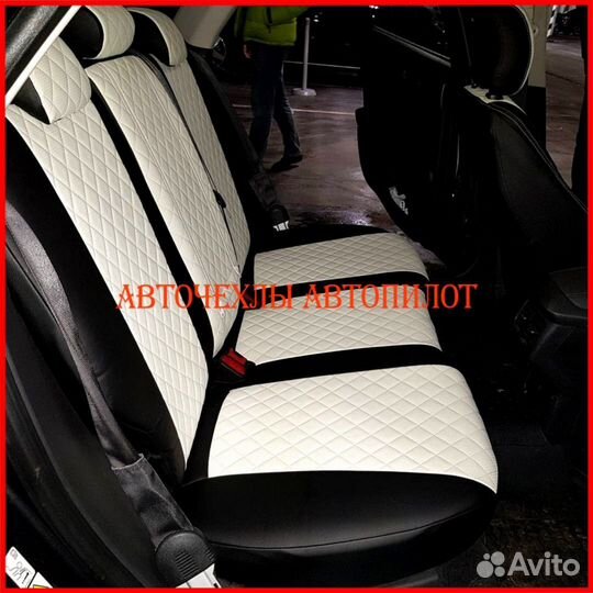 Чехлы Автопилот Ford Mondeo 4 Tit. из экокожи Ромб