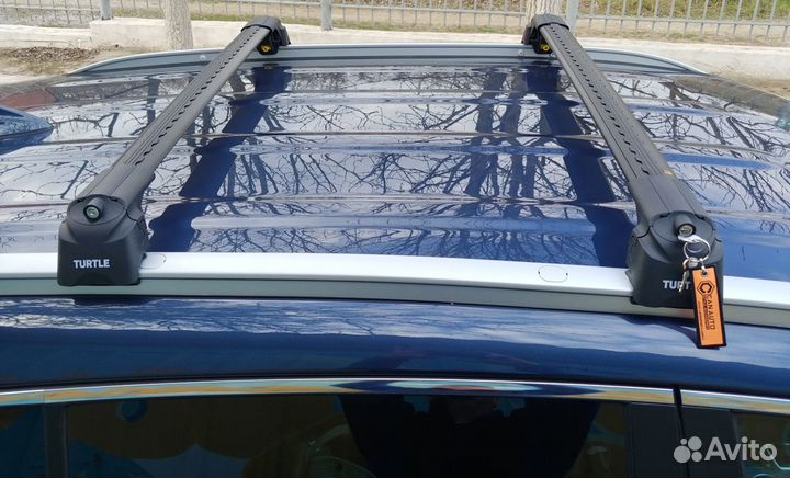 Багажник враспор на интегрированные рейлинги