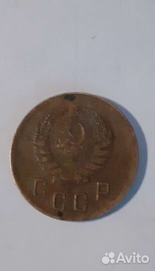 Монета СССР 2 коп 1938г