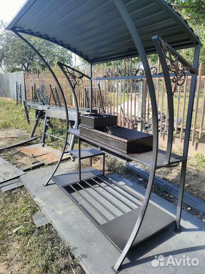 Мангал, печь, навес, беседка, ворота, двери т. Д