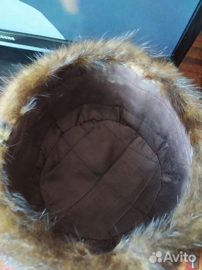 Норковая шапка мужская