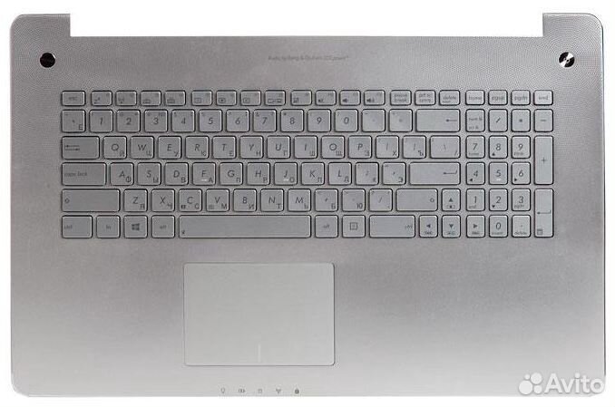 Топкейс asus n750 N750J, N750JK, N750JV клавиатура