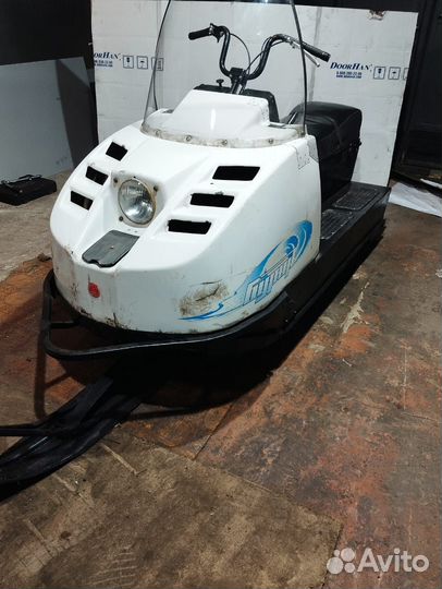 Буран, снегоход, русская механика