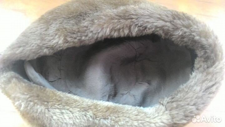 Берет (шапка), натуральный мех стриженного бобра