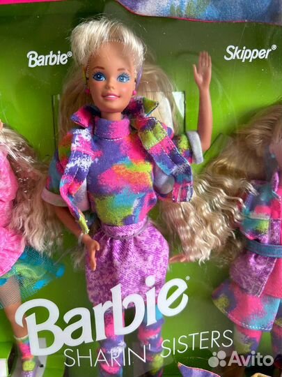 Barbie Sharin sisters Барби, Скиппер, Стейси nfrb