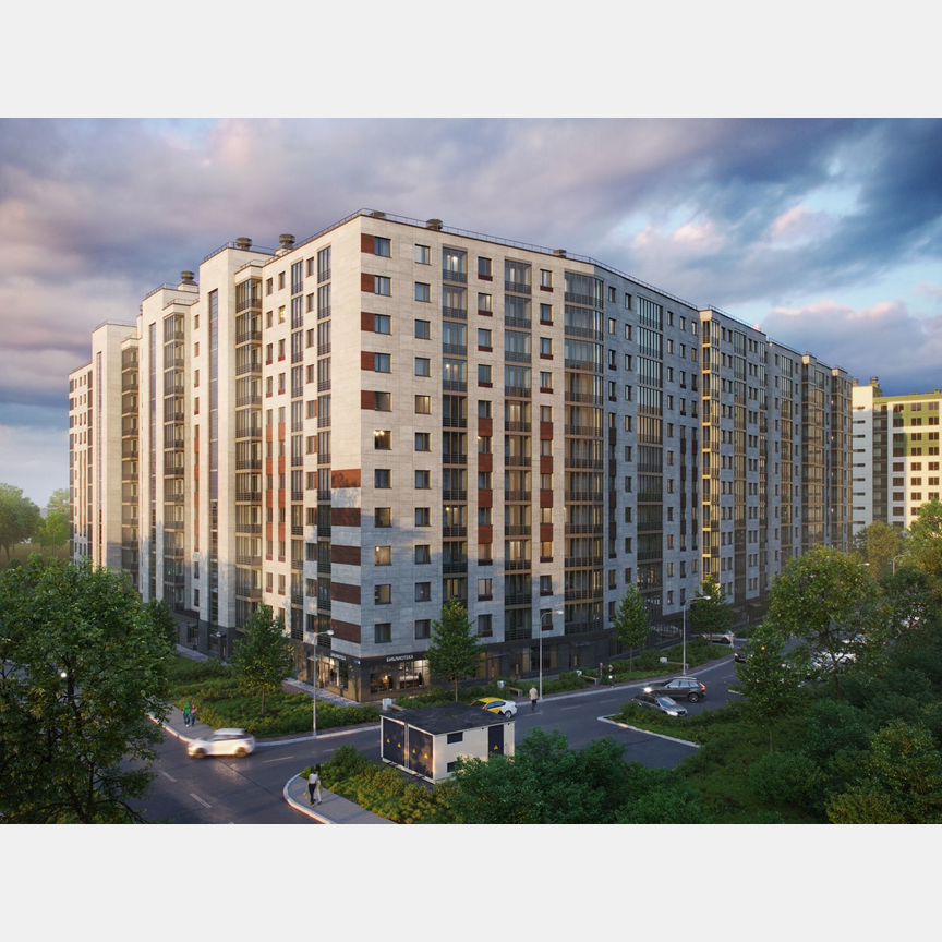 Квартира-студия, 26,7 м², 12/12 эт.