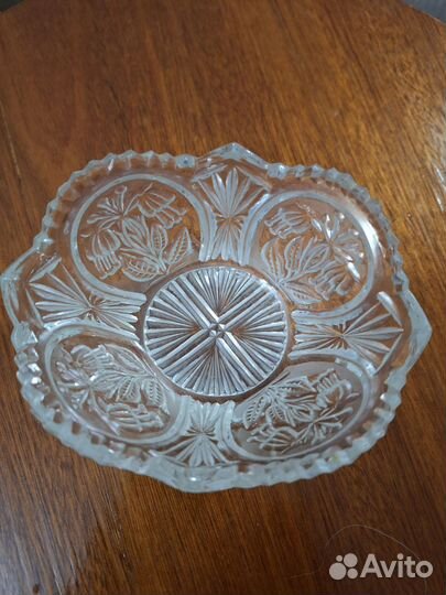 Конфетницы, салатники хрустальные СССР
