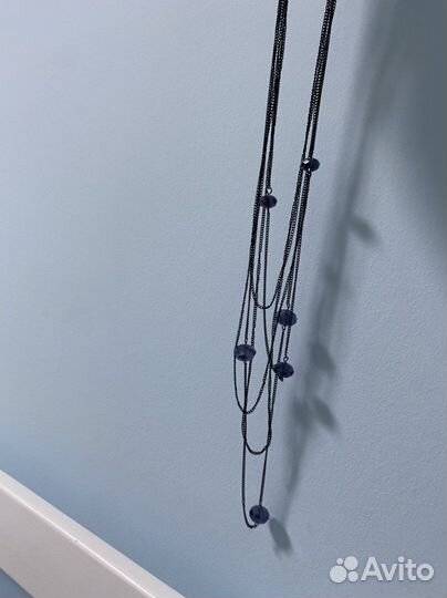 Комплект ожерелье+серьги