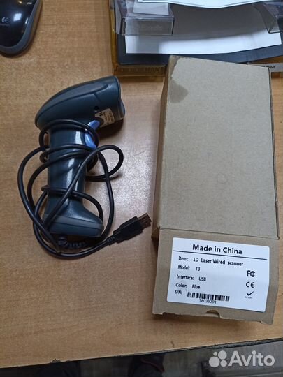 Сканер штрих кода ручной Supoin T3