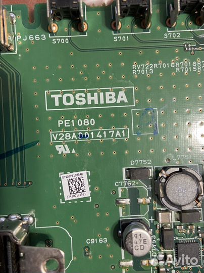 V28A001417A1 PE1080 от Toshiba 42av963r