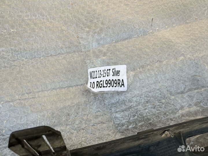 Решетка радиатора mercedes w212 рестайлинг