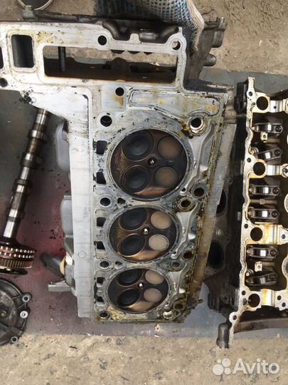 Головка блока цилиндров Mercedes w164 М272 3.5
