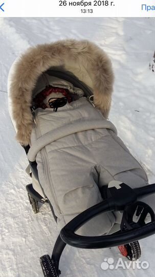 Коляска xplory 2в1отдельно зимний,летний комплект