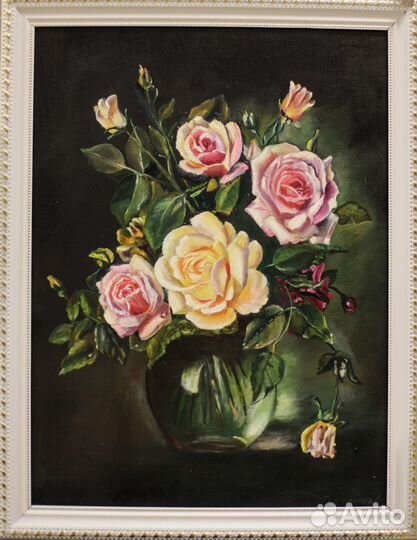 Картина маслом на холсте 