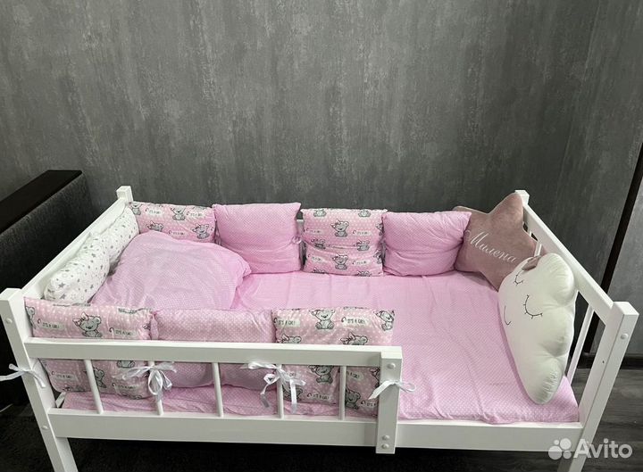 Бортики в детскую кроватку