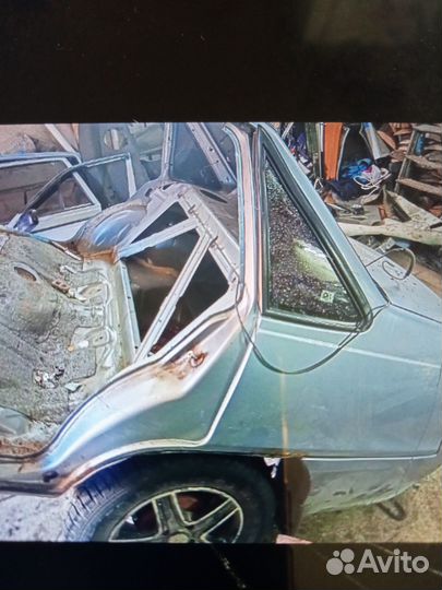 Задняя часть daewoo nexia в сборе