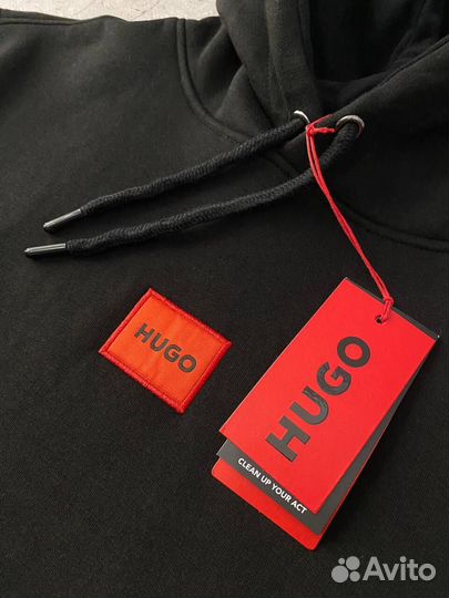 Толстовка Hugo Boss флисовая люкс