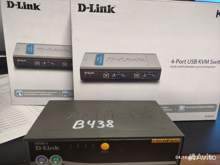Переключатель d-link KVM