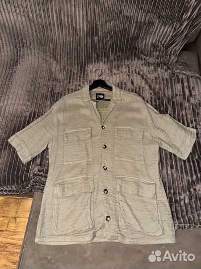 Рубашка мужская Zara M