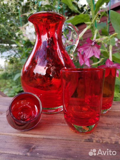 Кувшин графин стаканы СССР