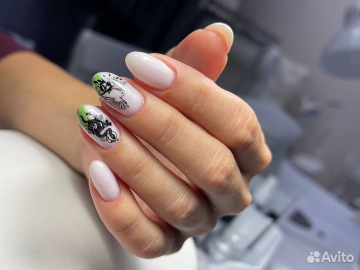 Маникюр, педикюр, наращивание