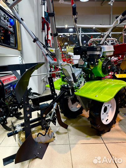 Мотоблок Honda GX270+ оборотный плуг