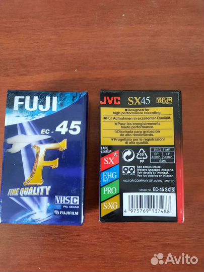 Видеокассеты новые для видеокамеры