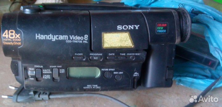 Видеокамера sony handycam video 8