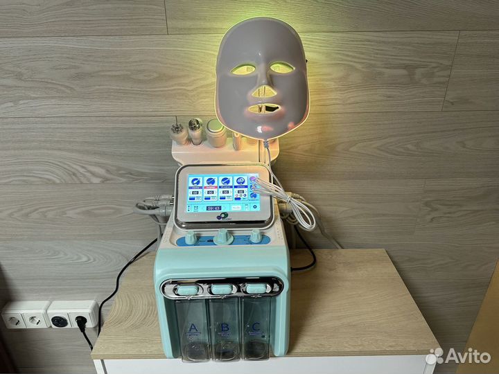 Аппарат гидропилинга H2O2 7 в 1, 2 поколения с обучением