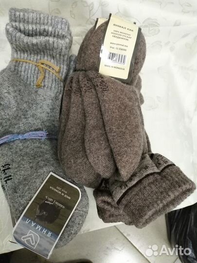 Носки из верблюжьей шерсти