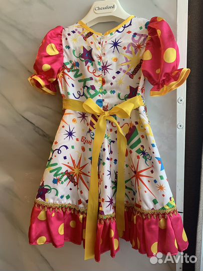 Платье хлопушка возраст 3-4 года