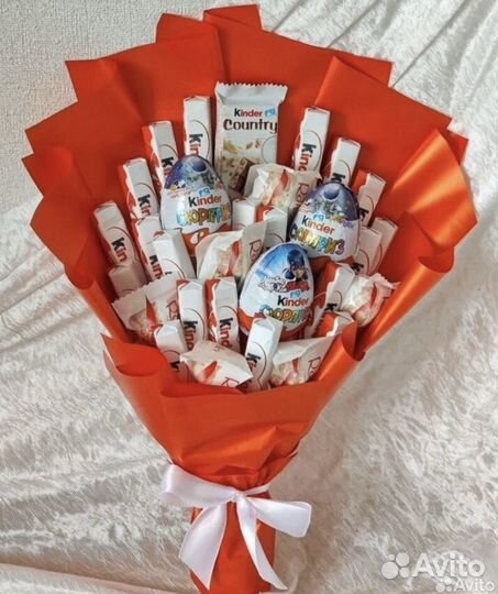 Букет из киндеров