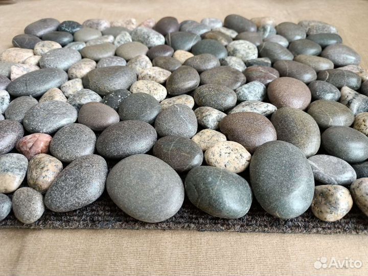 Коврик из натурального морского камня