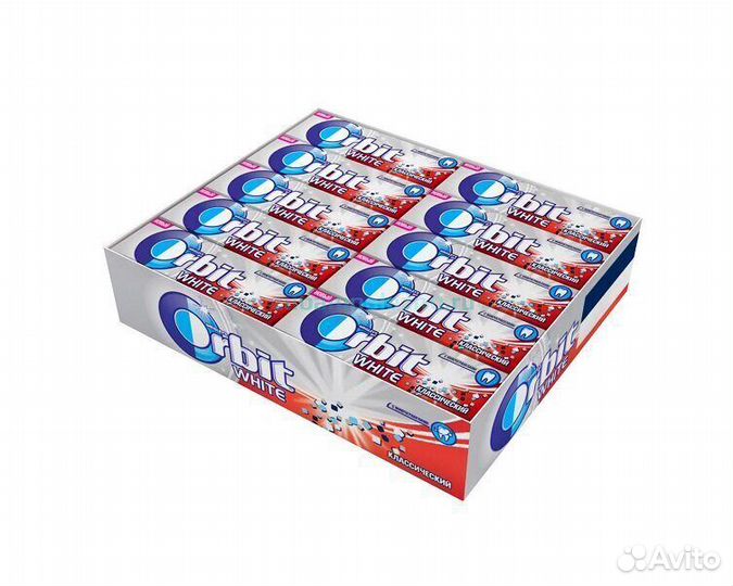 Жевательная резинка Orbit White Классический 13,6г