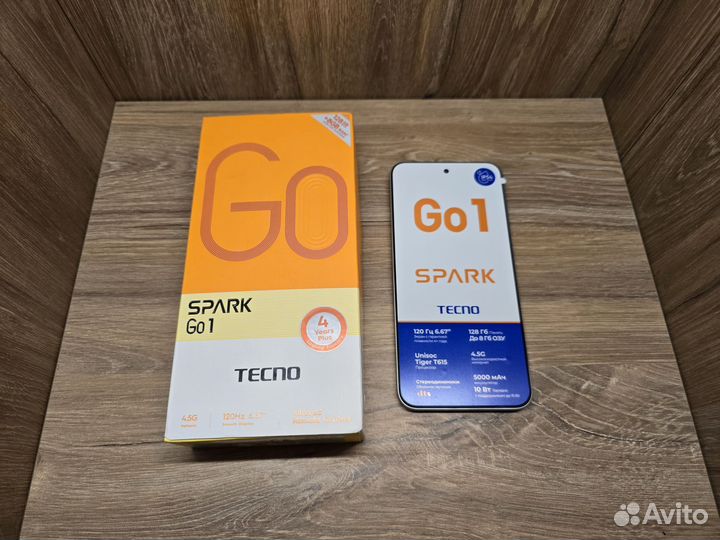 TECNO Spark Go 1, 4/128 ГБ