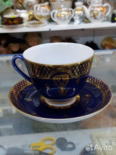 Фарфоровая Чайная Пара 
