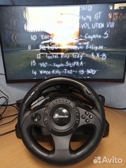 Игровой руль Defender Forsage Drift GT