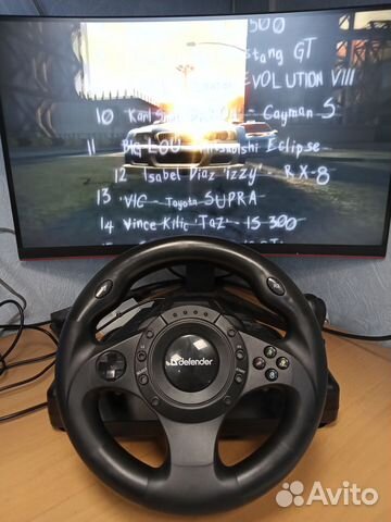Игровой руль Defender Forsage Drift GT