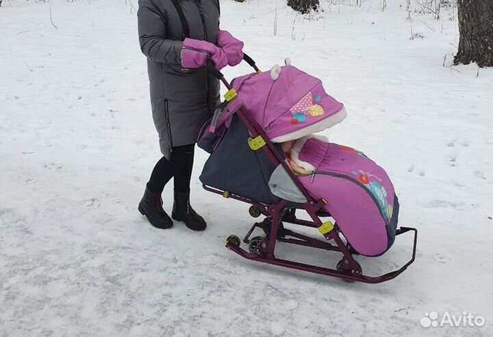 Санки коляска