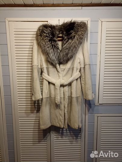 Шуба стриженный кролик