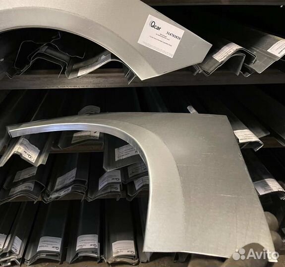 Арка правая Toyota Yaris, Vitz 2005-2011 (3 двери)